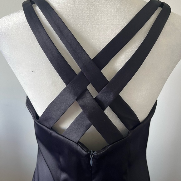 NWT CDC Petites Navy Gown size 8 - Picture 3 of 7